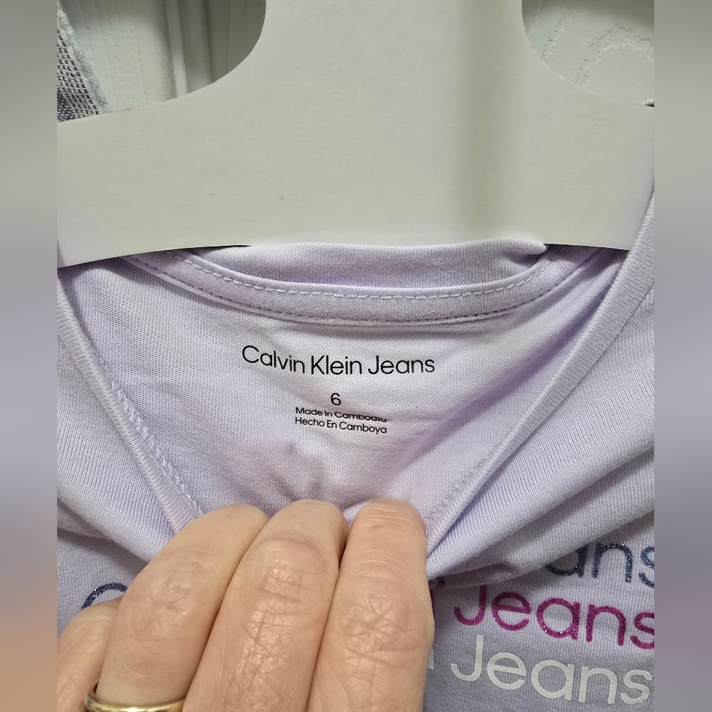 Calvin Klein Collection Multicolor Striped Kids 3 Pc Set, Size 6 - Picture 4 of 8